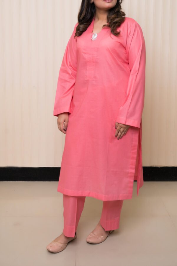 Womens 2PC Hot Pink Suit